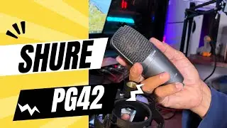 Micr&oacute;fono Shure PG42 / an&aacute;lisis r&aacute;pido
