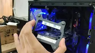 Pasang CPU Cooler Merk Cooler Master i70c Blue Light