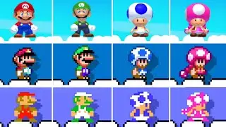 Super Mario Maker 2 - All Characters