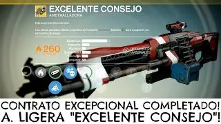 Destiny | CONTRATO EXCEPCIONAL - EXCELENTE CONSEJO (UNA VOZ EN TIERRAS SALVAJES)