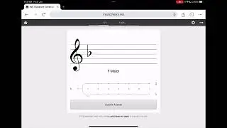 musictheorydotnet - Tenuto - Exercise Customiser Settings