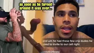 SHANKED IN THE NECK LEAVING THE CELL (PRISON STORY)