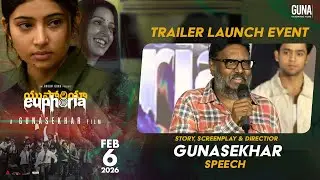 Director Gunasekhar Speech At Euphoria - Trailer Launch Event | Popper Stop Telugu