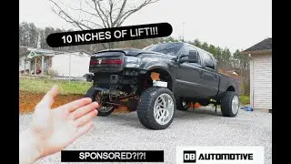 I GOT A SPONSORSHIP AND TRUCK BUILD UPDATE HEIM STEERING 10 INCH LIFTED F250
