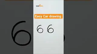 How to draw car | Car drawing easy | Easy car drawing | #car #drawing #shorts