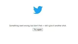 Something Went Wrong Твиттер