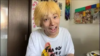 金髪にしたのち、家が浸水しましたぁ⤴︎