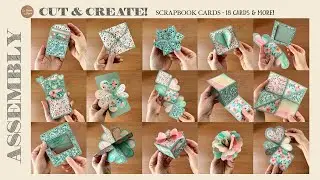 LPP CUT & CREATE! Craft Book - ASSEMBLY VIDEO - SCRAPBOOK CARDS Edition