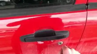 Pick a car lock