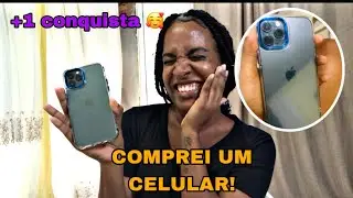 COMPREI UM IPHONE 😍 +1 CONQUISTA