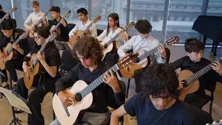 After JSB (Ronald Pearl) performed by SFCM Guitar Youth Orchestra - VGO Live San Francisco