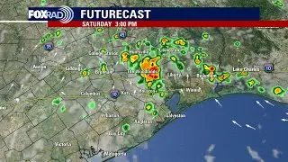 LIVE Houston weather radar (no audio)