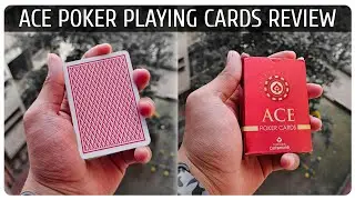 Ace Poker Playing Cards By Parksons | Indian Playing Cards Review (In Hindi)