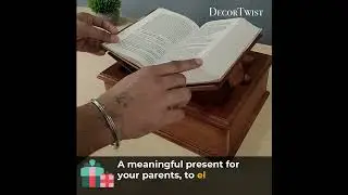 Holy Book Stand Box For Reading Religious Books