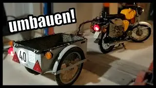 Fahrradanhänger! - UMBAU für meine Simson S50