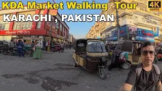 KDA Market Walking Tour & Shopping | Karachi, Pakistan | Full Mooni Vlogs