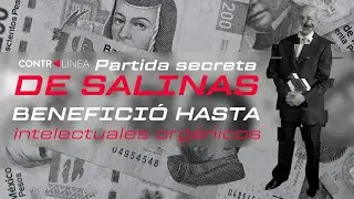 Partida secreta de Salinas benefici&oacute; hasta intelectuales org&aacute;nicos