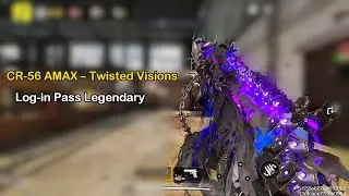 COD Mobile &ndash; CR-56 AMAX - Twisted Visions (Log-in Pass Legendary)