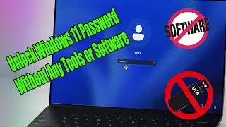 Reset Forgotten Windows 11 Password | No Software, No USB Needed
