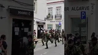 Portuguese Military March 🇵🇹💪 Special Forces Army Parade #shorts