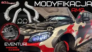 KOLEJNA MODYFIKACJA AMG #mercedes #amg #c63s #v8biturbo #ecuproject