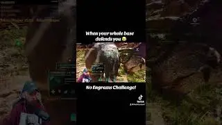 Dilophosaur messes with the wrong person on ARK Ascended😂#arksurvivalevolved #arkascended
