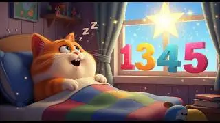 Считаем звезды с Котенком 🐱💤 | Учим цифры 1-5