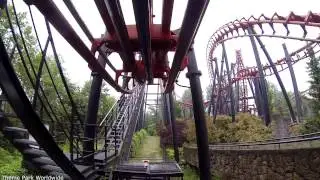Vampire Front Row On Ride POV - Walibi Belgium