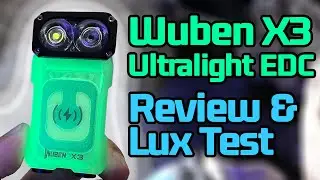 The smartest, most versatile flashlight EVER - Wuben X3 Owl Review and Test