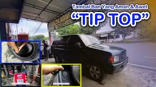 Coba Tambal Ban Tubeless Metode TIP TOP , Lebih Aman & Awet