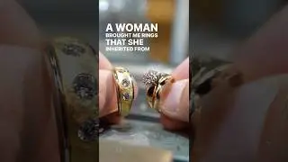 Transforming Heirloom Rings into a Unique Piece 💍✨