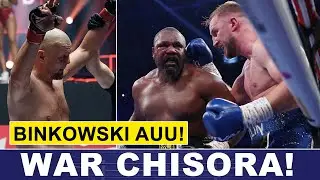 ŚWIETNY CHISORA! BINKOWSKI WYGRYWA AUU