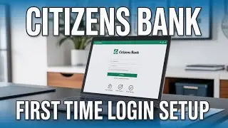 How to Log In to Citizens Bank Online Banking for the First Time - Setup
