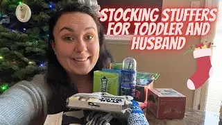 Stocking Ideas for Toddler and Husband | Whats in my Toddlers Stocking | Vlogmas Day 2 | Gift Ideas
