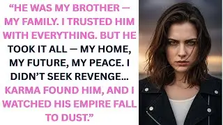 &ldquo;My Brother Took Everything &mdash; Even My Future | True Family Betrayal and Revenge Story&rdquo;