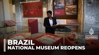 Brazil&rsquo;s National Museum reopens, showcasing artefacts rescued from devastating 2018 fire