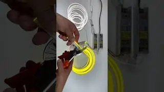 Как резать гибкий led неон?