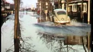 Meppel, wateroverlast 1960