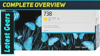 HP 738 Yellow DesignJet Ink: The Ultimate for T850 & T950 Plotters