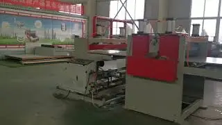 1200mm PP construction formwork board machine making PP hollow board