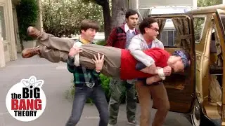The Guys Kidnap Sheldon | The Big Bang Theory
