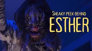 Sneaky Peek Behind ESTHER #horrorstories #makingof