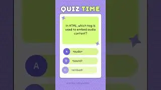 IT'S TIME TO QUIZ #rankscodingwalah #html #quiz #javafullstack #quiztime #coding #fullstackdeveloper