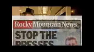 Минута истории Денвера &ndash; газета Уильяма Байерса/The Rocky Mountain News