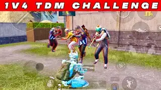 1v4 TDM M24 Challenge | BGMI | PUBG Mobile