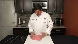 Cutting a Veal Top Round