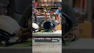 &ldquo;Quick guide: detach, wash, and snap back your Axor helmet padding for a fresh, comfy ride! 🏍️✨