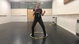 Dirty pizza toss hula hoop tutorial
