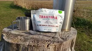 Backcountry Food Review Trailtopia Cajun Smack  Chicken and Rice