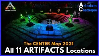 ARK The Center - ALL 11 ARTIFACT LOCATIONS 2021 - S2E193